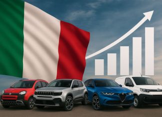 vendite auto in Italia in aumento