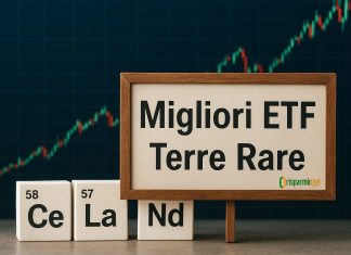 simboli terre rare e grafico