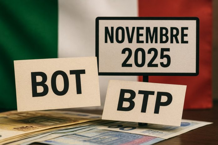 titoli di stato aste novembre 2025
