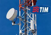 Azioni Telecom Italia: quale impatto in borsa dalla trimestrale? antenna Tlc e logo di TIM
