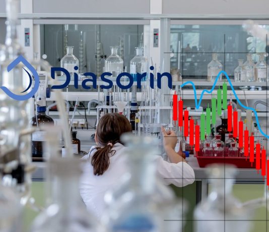 laboratorio diagnostica e logo Diasorin