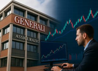 trader che analizza e insegna Generali