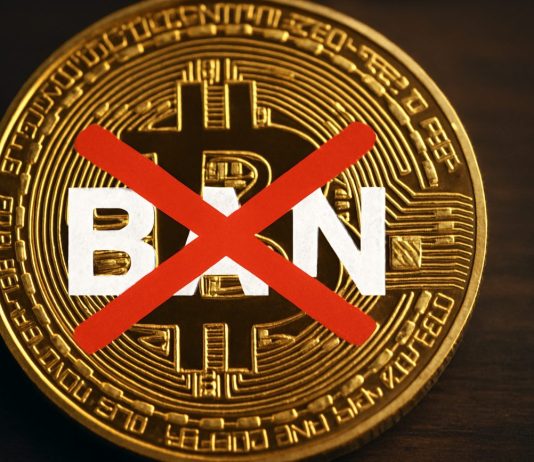 Bitcoin con BAN cancellato