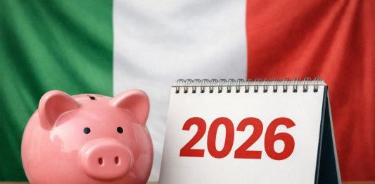 salvadanaio con tricolore