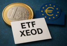 ETF XEOD opinioni: quando conviene compralo? Vantaggi e limiti Moneta da 1 euro, simbolo BCE e cartello con scritto ETF XEOD