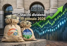 ingresso Piazza Affari con sacco di soldi