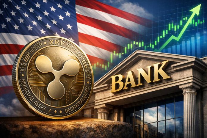 moneta Ripple e palazzo di banca