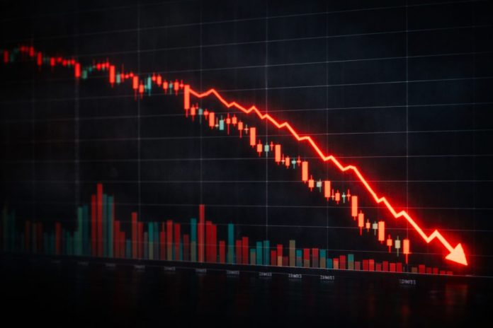 grafico in tendenza sell