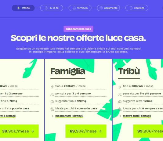 Reset Energia recensione completa