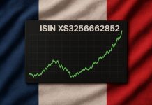 bandiera Francia e grafico