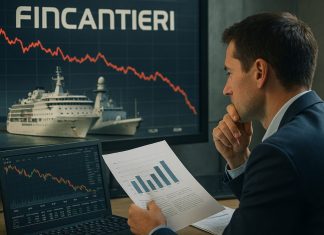 trader che analizza crollo