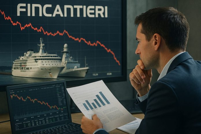 trader che analizza crollo