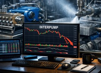 grafico in forte ribasso