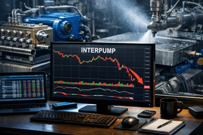 grafico in forte ribasso