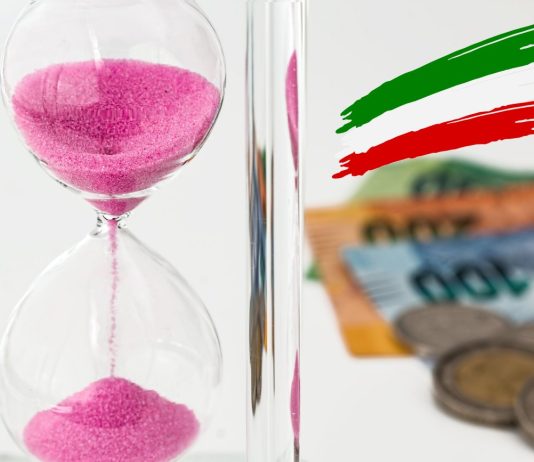 clessidra con soldi