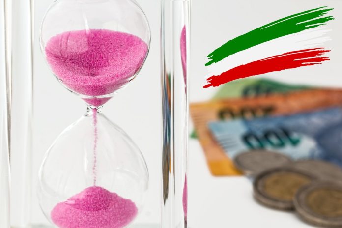 certificati BTP clessidra con soldi