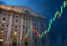 facciata della borsa di Milano