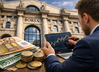 facciata Piazza Affari e cash dei dividendi