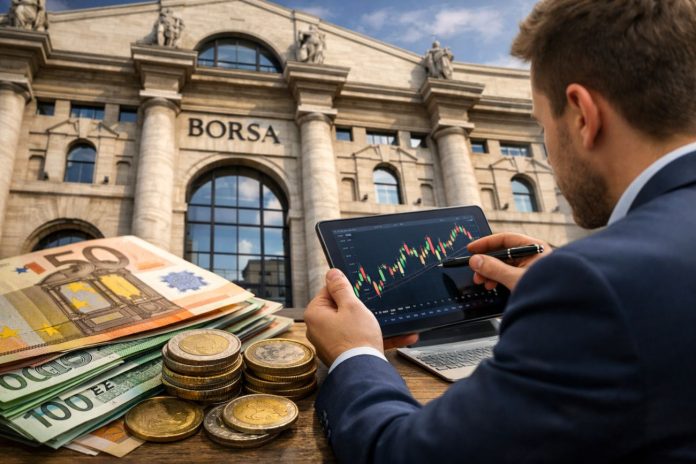 facciata Piazza Affari e cash dei dividendi