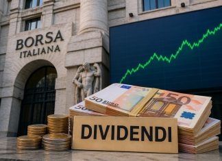 ingresso borsa di Milano con soldi