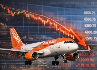 crollo azioni e aereo EasyJet
