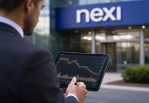 insegna Nexi e investitore