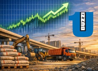 ricostruzione dopo guerra e grafico di borsa