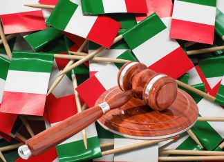 bandierine dell'Italia