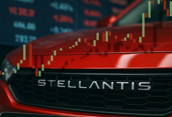 auto con logo Stellantis