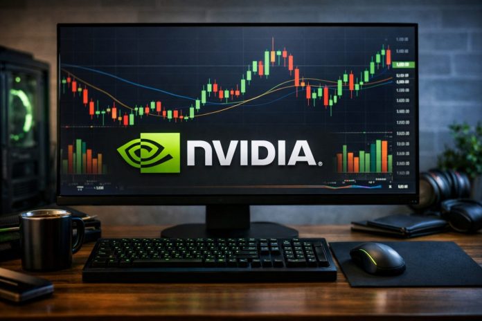 rating Nvidia desktop con grafico a candele