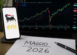 Eni su uno smartphone