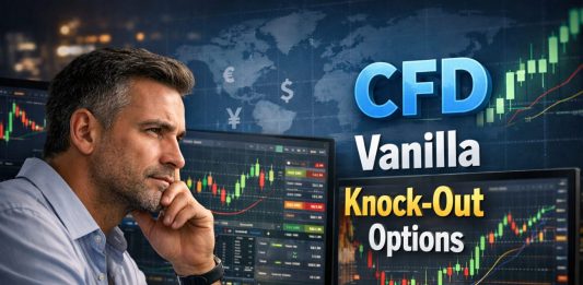 schermi con grafici di forex e trader