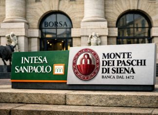 facciata borsa di Milano