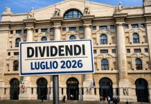 ingresso borsa di Milano e cartello