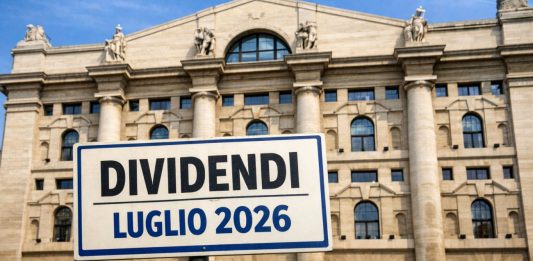 ingresso borsa di Milano e cartello