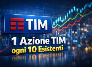 infografica azioni TIM