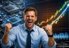 trader felice e semiconduttori