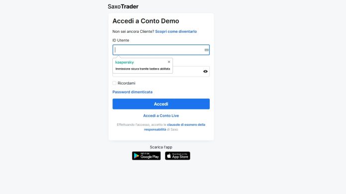 SAXO demo: come provarla