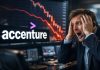 Azioni Accenture: crollo è alert su AI distruption. Cosa significa trader disperato e grafico di sell