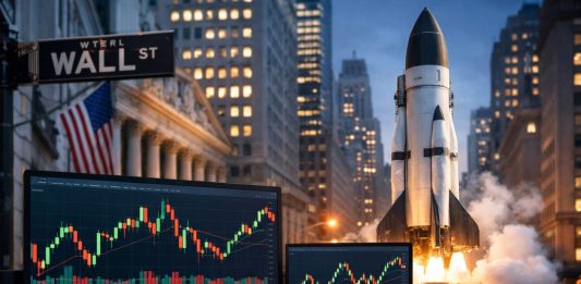 Wall Street e razzi