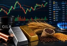 Trading sulle materie prime: come funziona? – Guida pratica per principianti grafico a candele e commodity