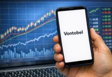 mobile con logo Vontobel