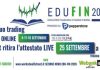 Torna Edu-Fin 2026: 3 masterclass + evento live a Bari, 100% puro trading. Tutto quello da sapere locandina di Edu-Fin
