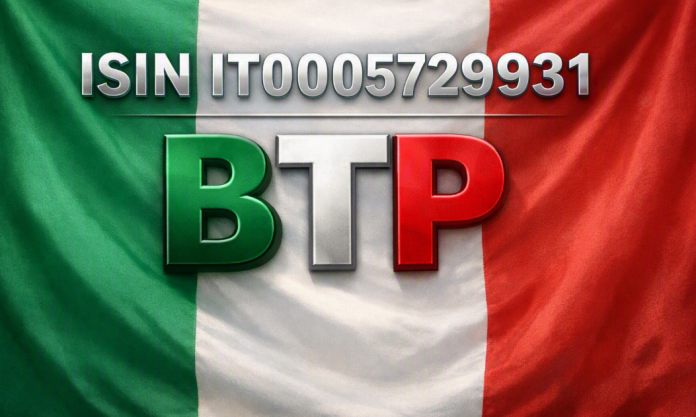 nuovo BTP 10 anni bandiera Italia e BTP