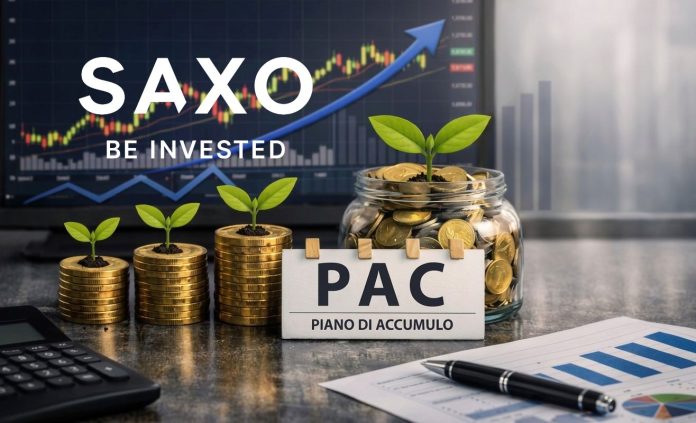 pac con bg saxo grafico e monete per simboleggiare Pac