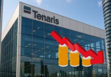 Azioni Tenaris: ci sarà rimbalzo dopo il crollo di ieri? palazzo con insegna Tenaris