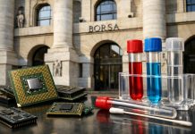 Cosa significa per Borsa Italiana le azioni Technoprobe sul Ftse Mib? facciata borsa di Milano