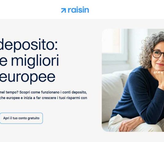 conti deposito europei vincolati e liberi con Raisin