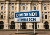 Dividendi Borsa Italiana settembre 2026: Eni, STM e Piaggio protagoniste facciata della borsa di Milano