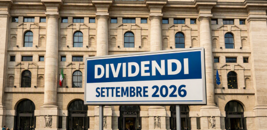 facciata della borsa di Milano